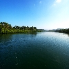 Sea and landscape at Uttara jetty of Baratang in Andaman