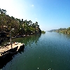 Sea and landscape at Uttara jetty at Baratang in Andaman