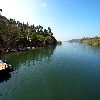 Sea and landscape at Uttara jetty of Baratang in Andaman