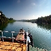 Ship crossing from Baratang jetty to Uttara jetty in Andaman
