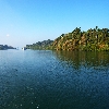 Sea and landscape at Baratang jetty of Baratang in Andaman