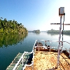 Ship deck area during crossing Baratang jetty to Uttara jetty in Andaman