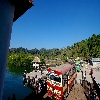 Bus boarding the cruise in Baratang jetty  in Andaman