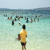 Jolly buoy island coral beach view in Andaman