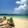 Jolly buoy island land and seascape in Andaman