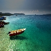 Havelock beach at shipping point - Andaman