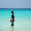 Clear water view at Havelock beach of Andaman