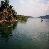 Sea and forest area near Baratang mid point in Andaman