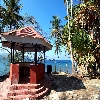 Beach view from Ross island of Andaman
