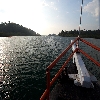 Return way from Jolly buoy to Wandoor beach in Andaman
