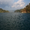 Sea and landscape on the way to Jolly buoy island from Wandoor beach of Andaman