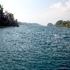 A sea bay on the way to Jolly buoy from Wandoor beach of Andaman