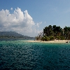 Partial view of Jolly buoy island in Andaman