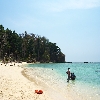 Jolly buoy island with clear water