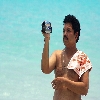 Person taking video