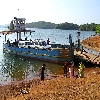 Jetty at Sigandur sharavathi river crossing
