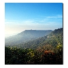 Blue sky and valley view at Agumbe peak