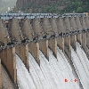 Dam water discharge