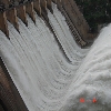Dam water from Sriselam dam