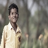 Kid in playful mood