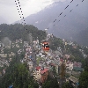 A cable car on ropeway at Gangtok