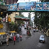 Gangtok town main market and tourist information center