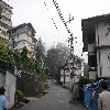 A street inside Gangtok town