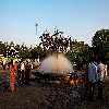 Near Water fountain 