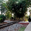 Rail track inside NTR Park at Secunderabad