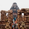 Natya Mandir in front of Konark Sun temple 