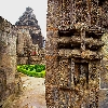 Wall of Konark sun temple