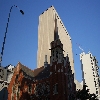 Perth architecture mingled with nature