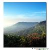 Partial sun light on western ghat near Agumbe
