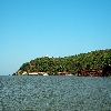 Distant view of Central jail in Goa at Dolphin Bay