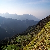 Valley from top of the hill on our way to Talhouti