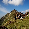 Time for rest and photography during trekking