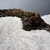 Snow patches on the way to Talhouti
