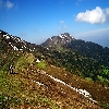 On the Himalayan pick during trekking