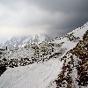 After the snow going to Talhouti camp