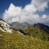 Mountains and snow on the way