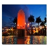 fountain at Mysore exhibition grounds during dussera