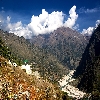 Uttarkashi to Gangotri Temple road 