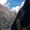 Uttarkashi to Gangotri Temple road 