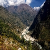 Uttarkashi to Gangotri Temple road 
