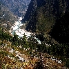 Uttarkashi to Gangotri Temple road 