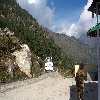 On the way to Gangotri 