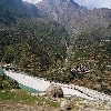 Uttarkashi to Gangotri Temple road 