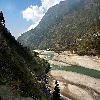 Bhagirathi river near Gangotri 