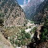 Uttarkashi to Gangotri Temple road 
