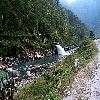 Bhagirathi river powerhouse water flow 